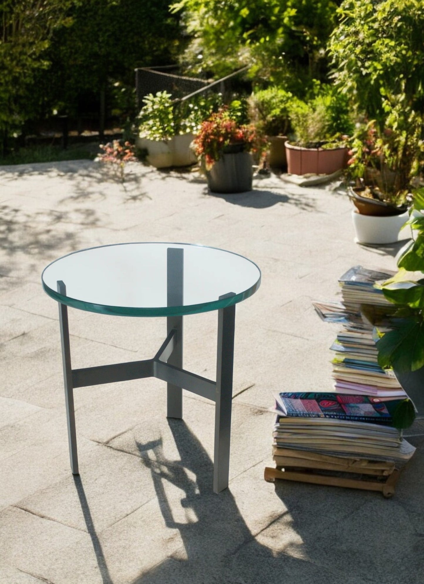 Solid Bronze Side End Table Jacques Quinet Style