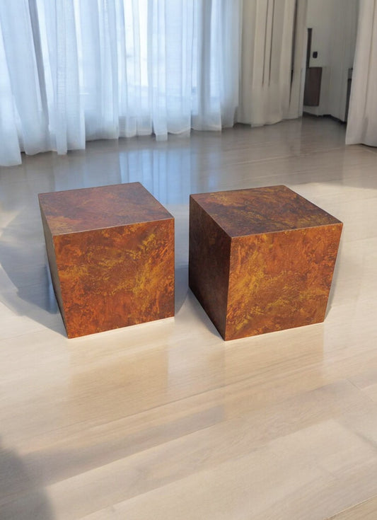 Pair of 18.25″ Square Tube Table