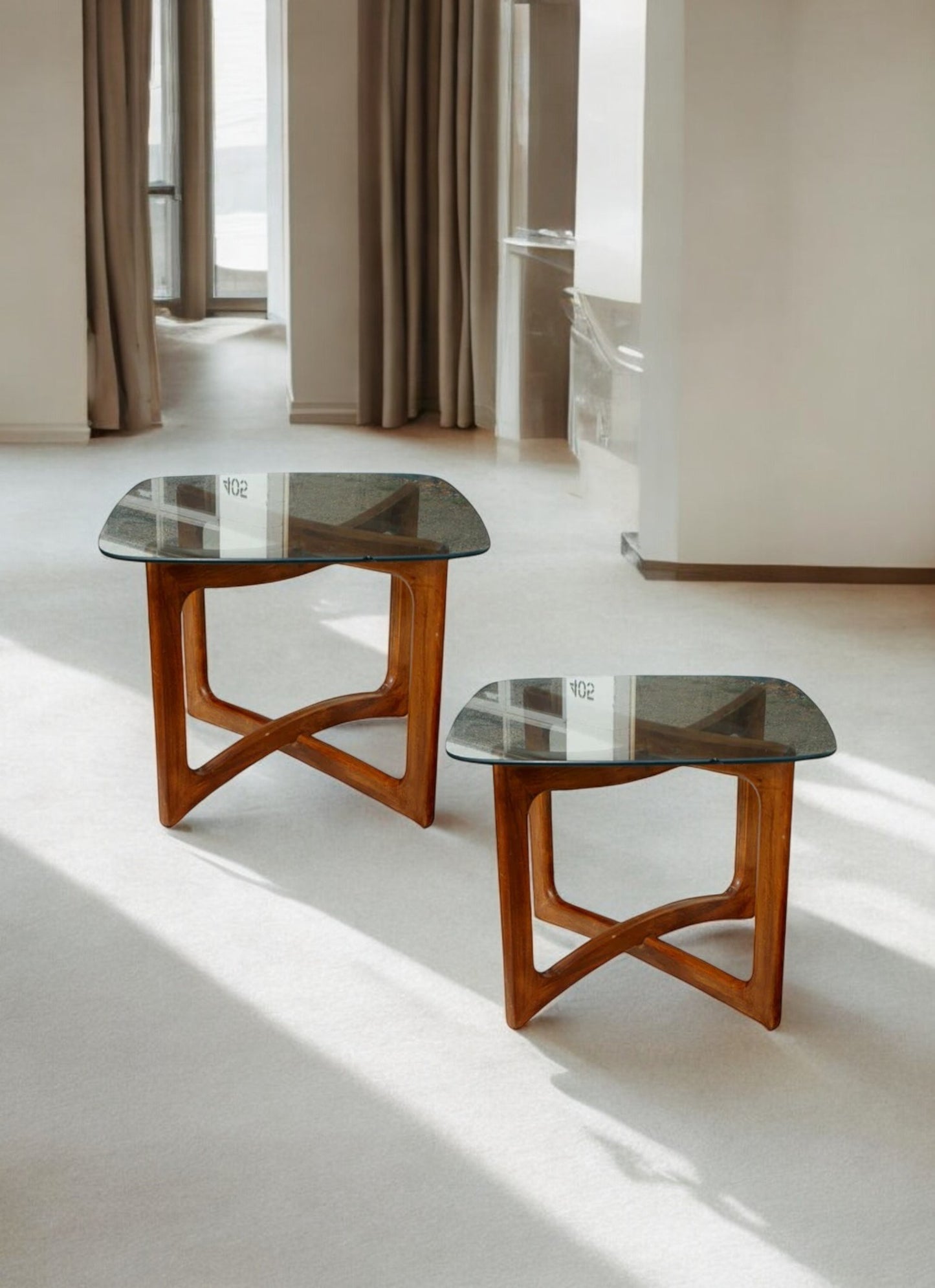 Pair of Adrian Pearsall for Craft Associates End Tables