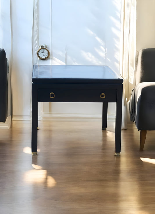 Vintage Dark Walnut American of Martinsville Side Table