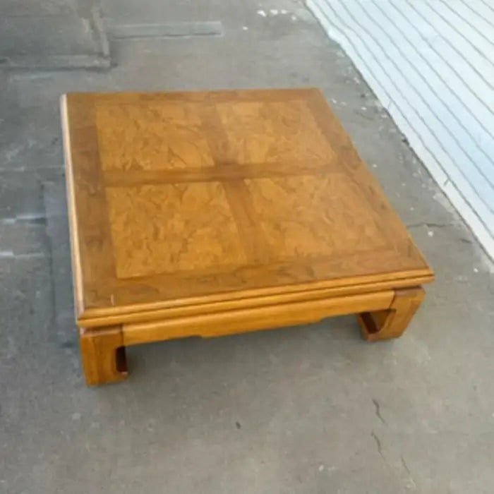 Henredon chin hua style 38” Squared coffee table