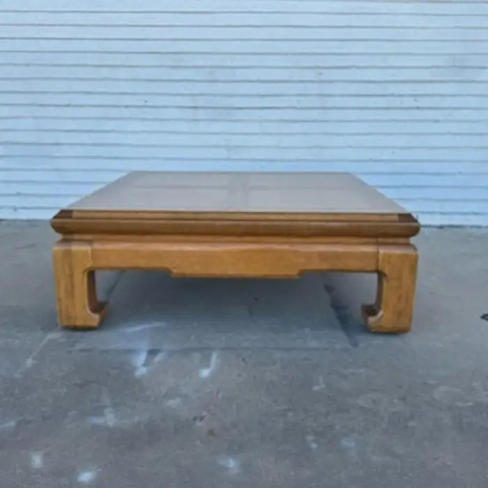 Henredon chin hua style 38” Squared coffee table