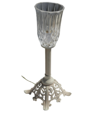 Vintage Hollywood Regency torchiere lamp
