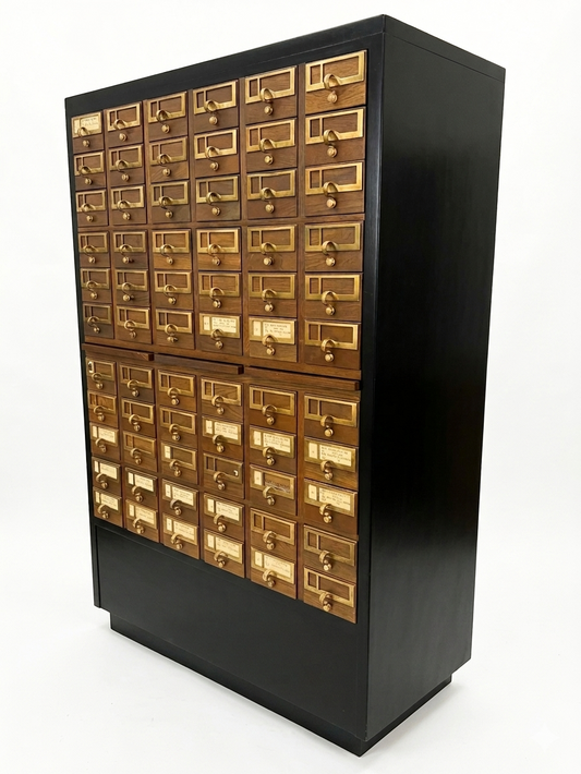 72 Drawer card catalog