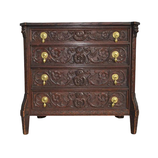 19th Century Italian Carved Dresser