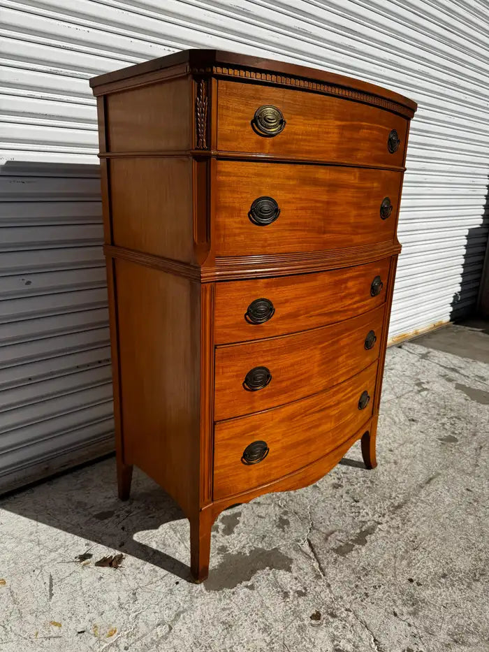 traditional bedroom dresser mahogany wood storage unit