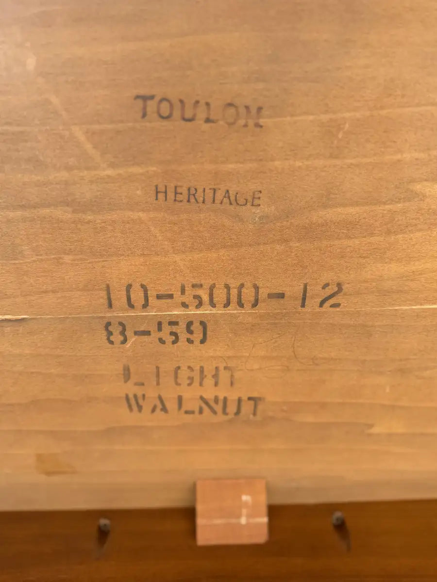 mid century modern walnut center table furniture