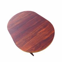 67″ Scandinavian Rosewood Extendable Dining Table