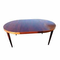 67″ Scandinavian Rosewood Extendable Dining Table